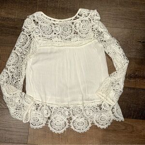 Mimi Lace Crochet Top Women’s Small